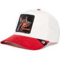 kepure-islenkta-raudona-snapback-beware-the-suede-doberman-the-farm-goorin-bros