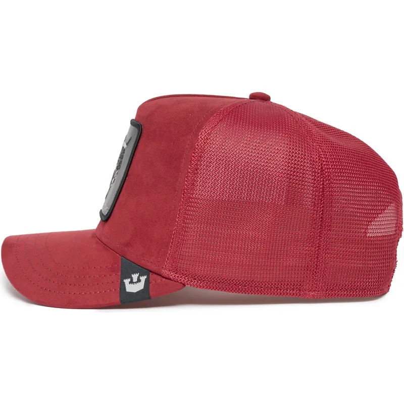 kepure-islenkta-raudona-snapback-raging-the-suede-rager-the-farm-goorin-bros kepure-islenkta-raudona-snapback-raging-the-suede-rager-the-farm-goorin-bros