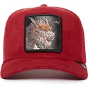 kepure-islenkta-raudona-snapback-fury-the-suede-the-farm-goorin-bros