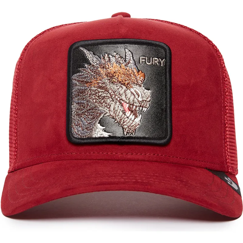 kepure-islenkta-raudona-snapback-fury-the-suede-the-farm-goorin-bros