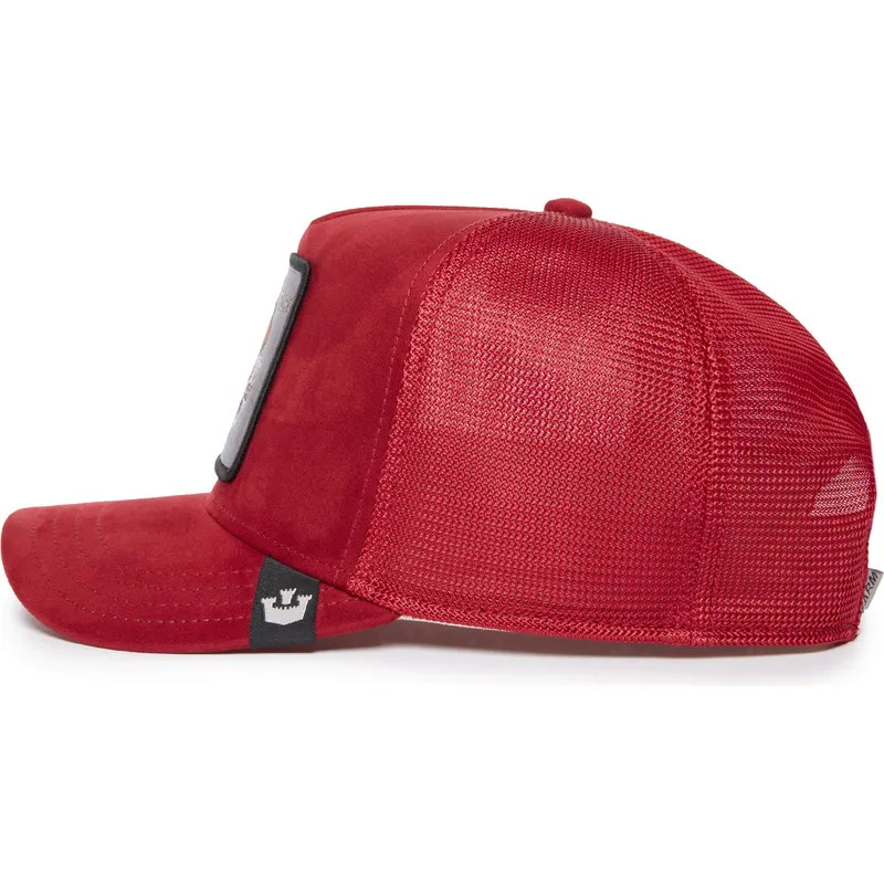 kepure-islenkta-raudona-snapback-fury-the-suede-the-farm-goorin-bros