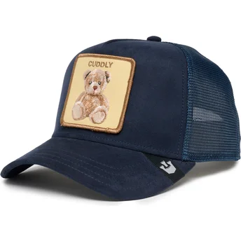 kepure-islenkta-tamsiai-melyna-snapback-the-cuddly-bear-the-farm-goorin-bros