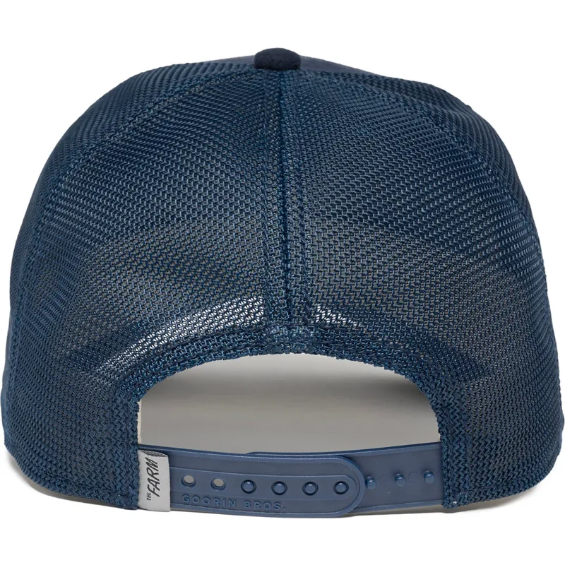 kepure-islenkta-tamsiai-melyna-snapback-the-cuddly-bear-the-farm-goorin-bros