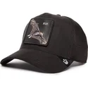 kepure-islenkta-juoda-snapback-fly-the-suede-bat-blacked-out-the-farm-goorin-bros