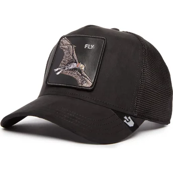 kepure-islenkta-juoda-snapback-fly-the-suede-bat-blacked-out-the-farm-goorin-bros