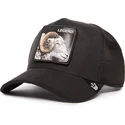 kepure-islenkta-juoda-snapback-legend-the-suede-ram-blacked-out-the-farm-goorin-bros