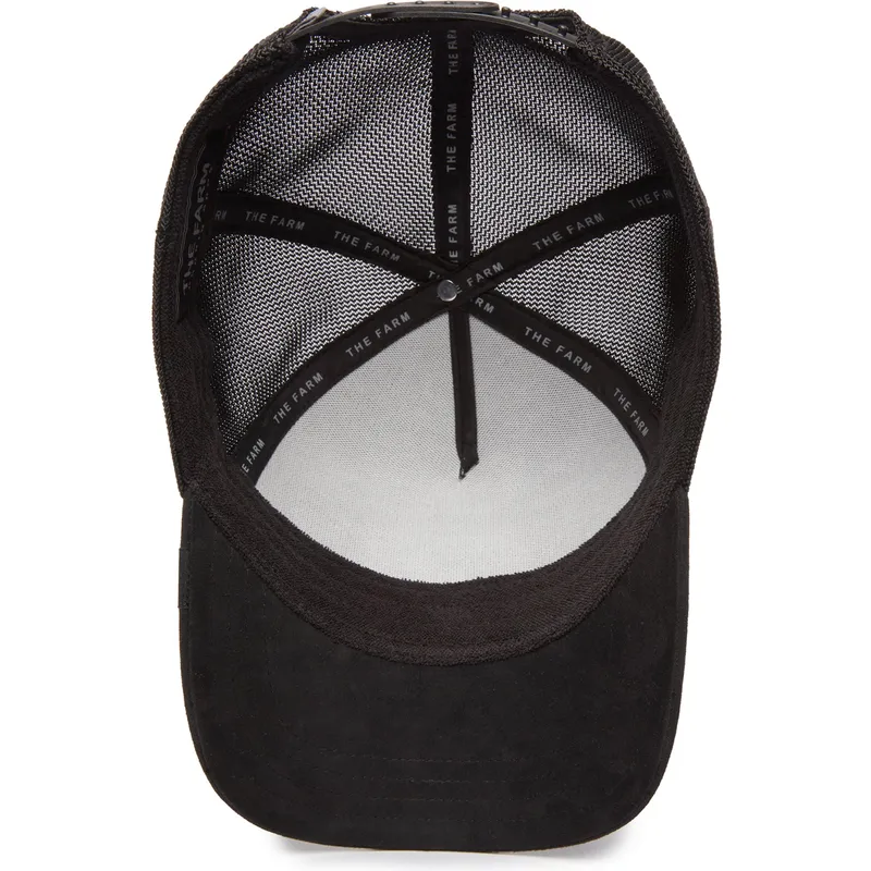 kepure-islenkta-juoda-snapback-legend-the-suede-ram-blacked-out-the-farm-goorin-bros