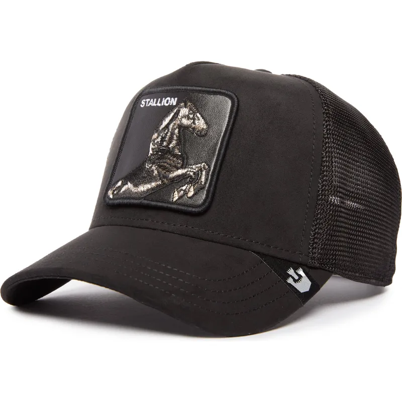 kepure-islenkta-juoda-snapback-the-suede-stallion-blacked-out-the-farm-goorin-bros