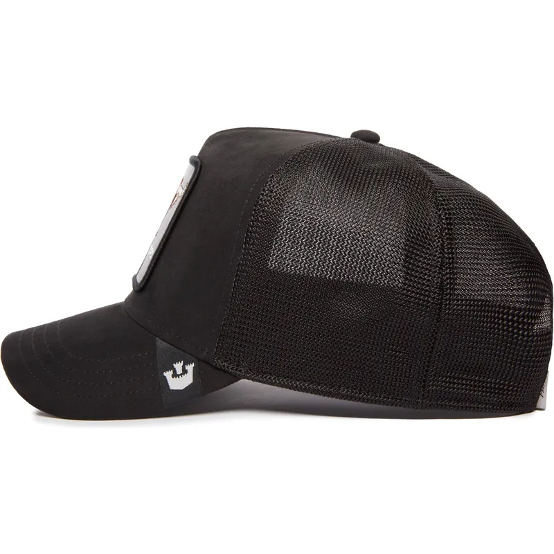 kepure-islenkta-juoda-snapback-the-suede-bull-blacked-out-the-farm-goorin-bros