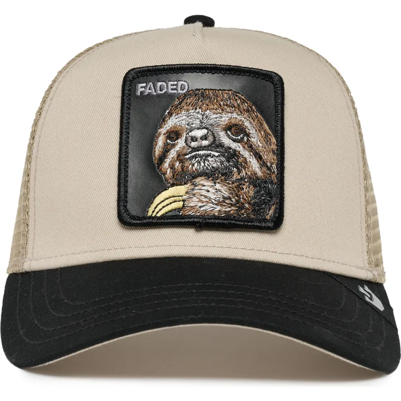 kepure-islenkta-smelio-snapback-the-faded-sloth-eco-brutalism-the-farm-goorin-bros