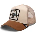 kepure-islenkta-ruda-snapback-the-deadliest-scorpion-eco-brutalism-the-farm-goorin-bros