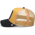 kepure-islenkta-geltona-snapback-the-dead-skull-eco-brutalism-the-farm-goorin-bros