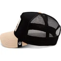 czapka-trucker-czarno-bezowa-pies-chihuahua-the-amigo-eco-brutalism-the-farm-od-goorin-bros