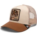kepure-islenkta-ruda-snapback-warrior-cheetah-big-cats-the-farm-goorin-bros