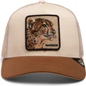 kepure-islenkta-ruda-snapback-warrior-cheetah-big-cats-the-farm-goorin-bros