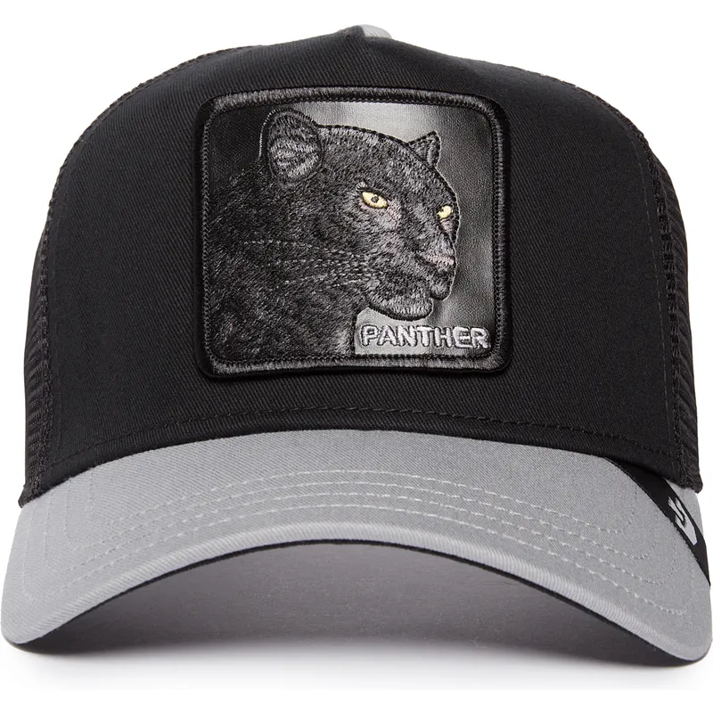 kepure-islenkta-juoda-snapback-the-black-panther-big-cats-the-farm-goorin-bros kepure-islenkta-juoda-snapback-the-black-panther-big-cats-the-farm-goorin-bros