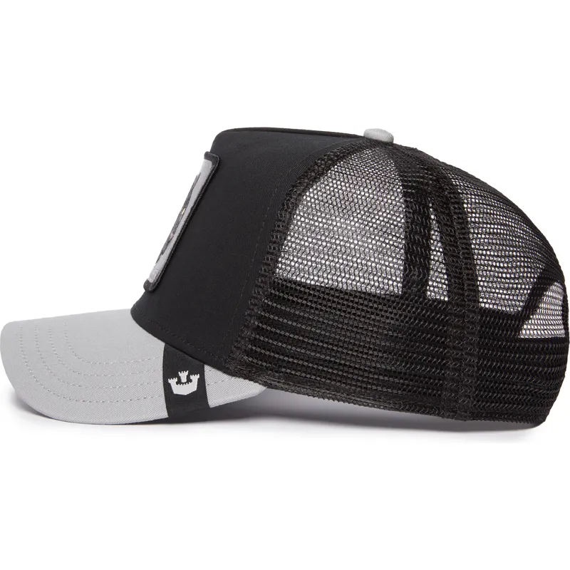 kepure-islenkta-juoda-snapback-the-black-panther-big-cats-the-farm-goorin-bros kepure-islenkta-juoda-snapback-the-black-panther-big-cats-the-farm-goorin-bros