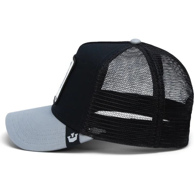 czapka-trucker-czarna-i-szara-tygrys-the-savage-tiger-big-cats-the-farm-od-goorin-bros