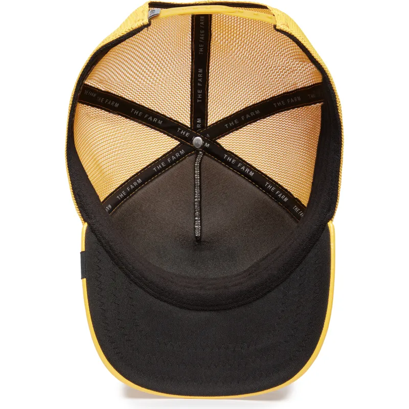 kepure-islenkta-geltona-snapback-mamba-mentality-puff-patent-the-farm-goorin-bros