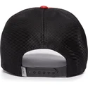 kepure-islenkta-raudona-snapback-raging-pamplona-puff-patent-the-farm-goorin-bros