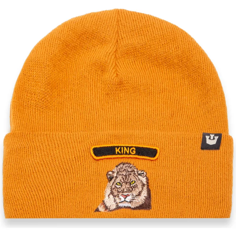 gorro-amarillo-leon-soft-rock-king-classic-knit-the-farm-od-goorin-bros