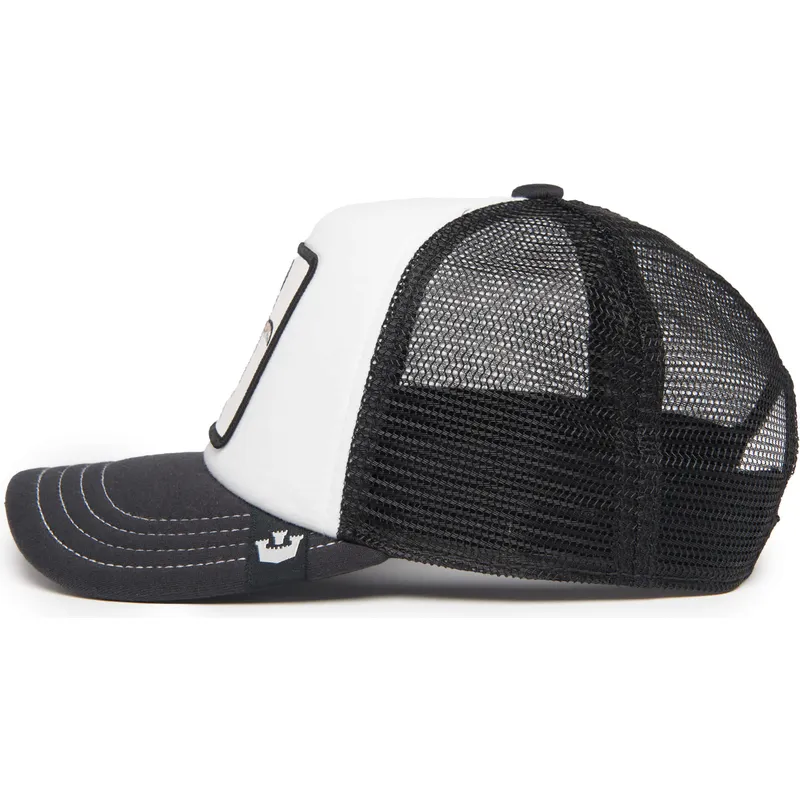 czapka-trucker-bialo-czarna-dla-chlopca-pingwin-cool-tuxie-the-farm-goorin-bros