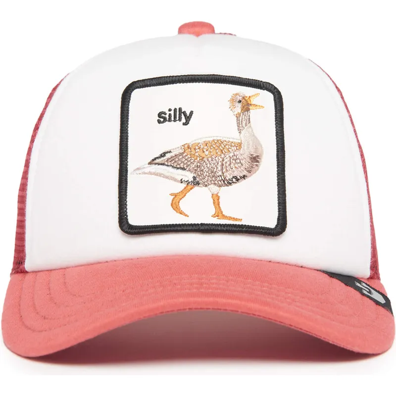 kepure-islenkta-raudona-snapback-vaikams-so-silly-the-farm-goorin-bros