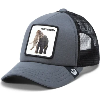Szara czapka trucker dla chłopca Mamut Mammoth Fuzzy Trunk Extinct The Farm od Goorin Bros.