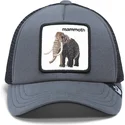 szara-czapka-trucker-dla-chlopca-mamut-mammoth-fuzzy-trunk-extinct-the-farm-od-goorin-bros
