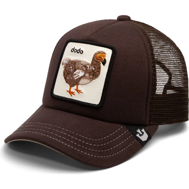 czapka-trucker-brazowa-dla-chlopca-way-of-the-dodo-extinct-the-farm-od-goorin-bros