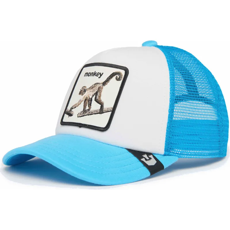kepure-islenkta-melyna-snapback-vaikams-monkey-mo-bizness-the-farm-goorin-bros
