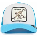 kepure-islenkta-melyna-snapback-vaikams-monkey-mo-bizness-the-farm-goorin-bros