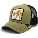kepure-islenkta-zalia-snapback-vaikams-sable-fierce-cat-teefs-extinct-the-farm-goorin-bros