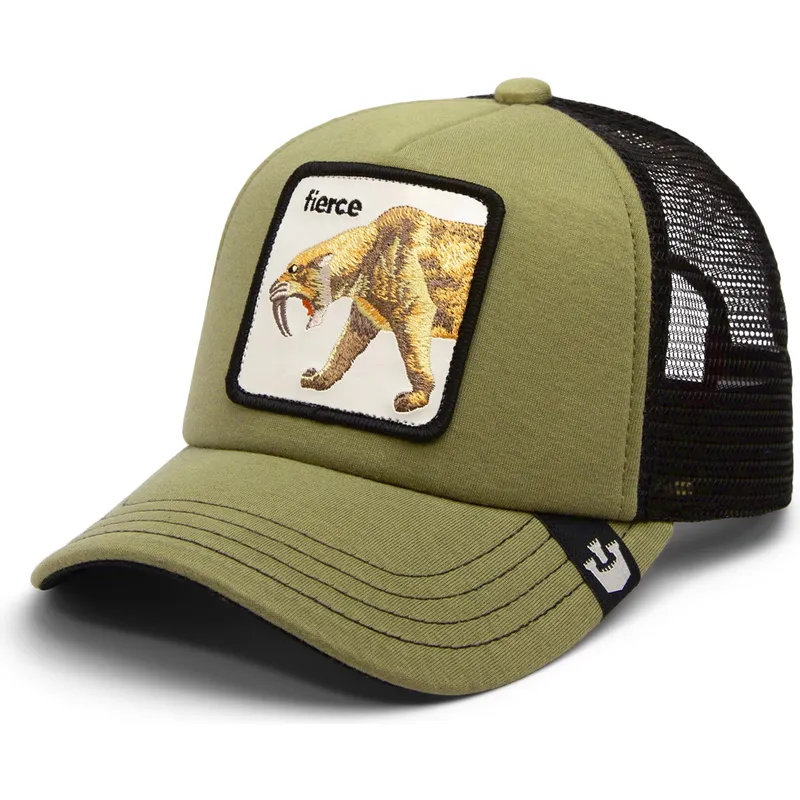 kepure-islenkta-zalia-snapback-vaikams-sable-fierce-cat-teefs-extinct-the-farm-goorin-bros