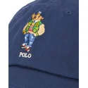 kepure-islenkta-tamsiai-melyna-reguliuojamas-bear-twill-polo-ralph-lauren