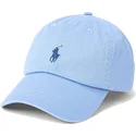 kepure-islenkta-melyna-reguliuojamas-cotton-chino-classic-sport-polo-ralph-lauren