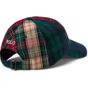 polo-ralph-lauren-curved-brim-white-logo-classic-sport-plaid-multicolor-adjustable-cap