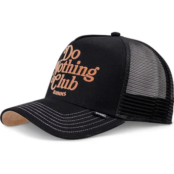 Kepurė išlenkta juoda snapback Do Nothing Club HFT DNC 30th Djinns
