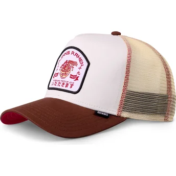 Kepurė išlenkta vilkikas ruda snapback HFT Food Djinns
