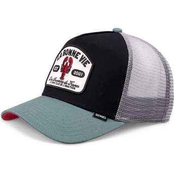 Kepurė išlenkta juoda snapback La Bonne Vie HFT Djinns