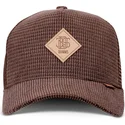 brazowa-czapka-trucker-hft-waffle-cord-od-djinns