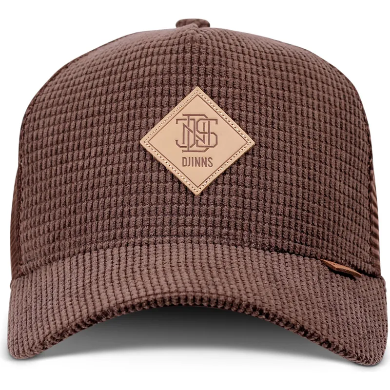 kepure-islenkta-ruda-snapback-hft-waffle-cord-djinns