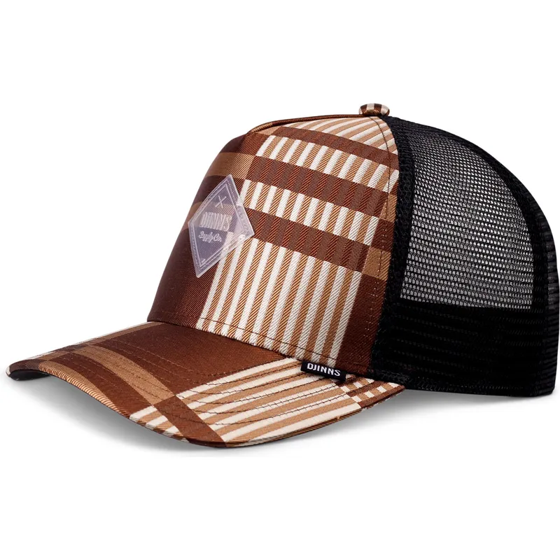 kepure-islenkta-ruda-snapback-hft-shiny-check-djinns