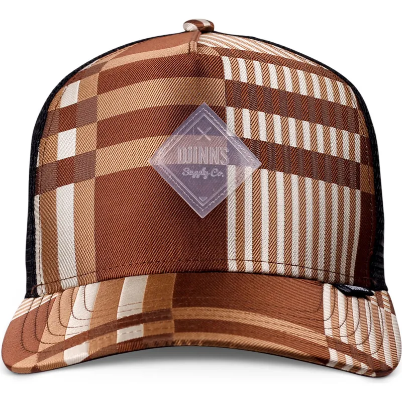 kepure-islenkta-ruda-snapback-hft-shiny-check-djinns