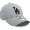 szara-zakrzywiona-czapka-regulowana-9forty-seasonal-infill-los-angeles-dodgers-mlb-od-new-era