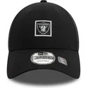 czarna-zakrzywiona-regulowana-czapka-9forty-metallic-patch-las-vegas-raiders-nfl-od-new-era