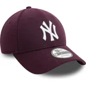 fioletowa-czapka-z-zakrzywionym-daszkiem-snapback-9forty-melton-wool-new-york-yankees-mlb-od-new-era