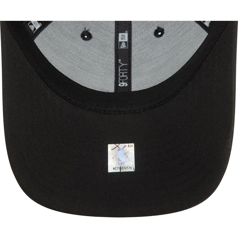 kepure-islenkta-juoda-reguliuojamas-9forty-repreve-mini-chicago-bulls-nba-new-era