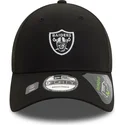 kepure-islenkta-juoda-reguliuojamas-9forty-repreve-mini-las-vegas-raiders-nfl-new-era