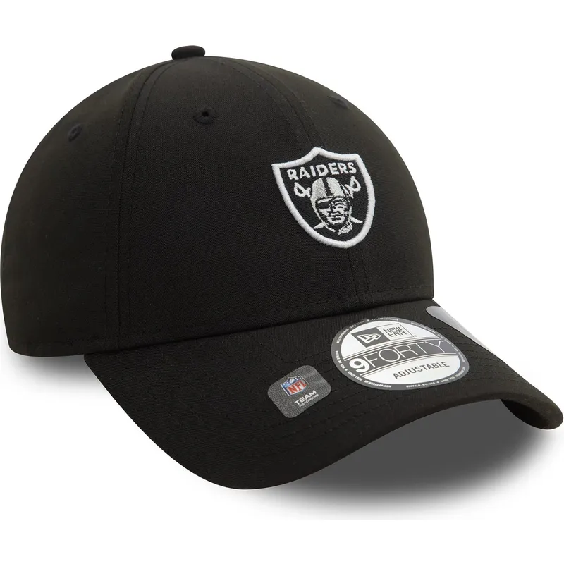 kepure-islenkta-juoda-reguliuojamas-9forty-repreve-mini-las-vegas-raiders-nfl-new-era